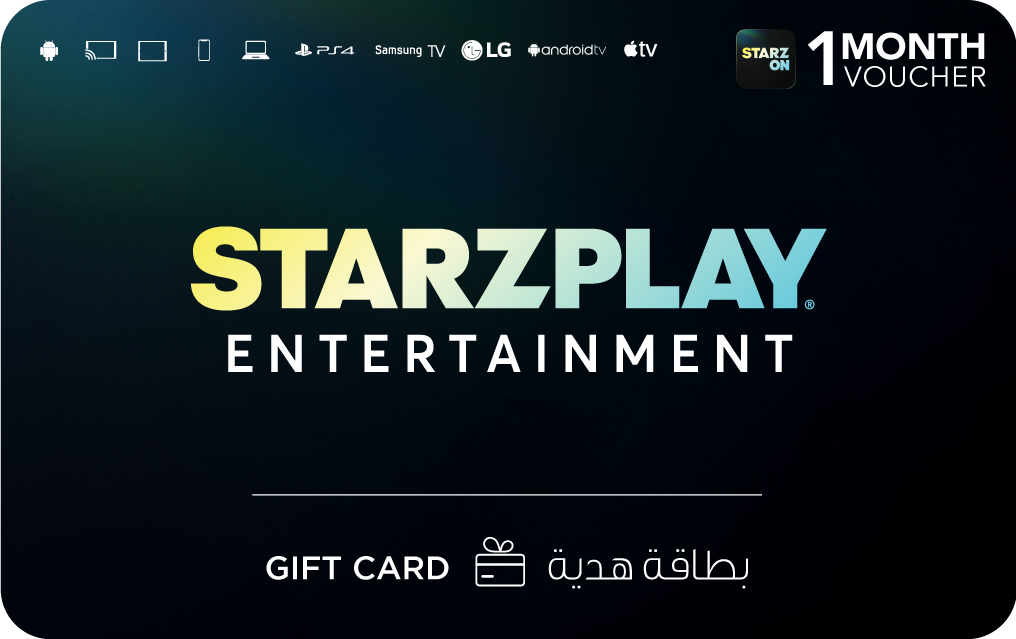 Starz Play Entertainment 1 Month Saudi Arabia