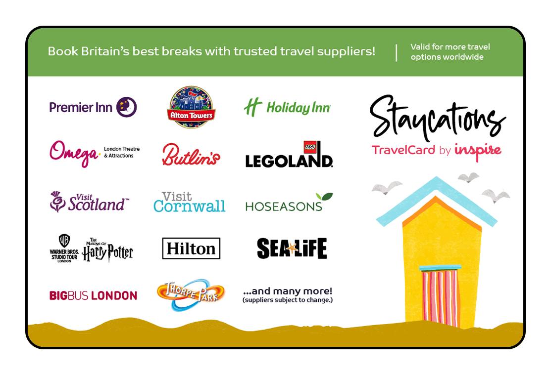Inspire UK Staycation United Kingdom